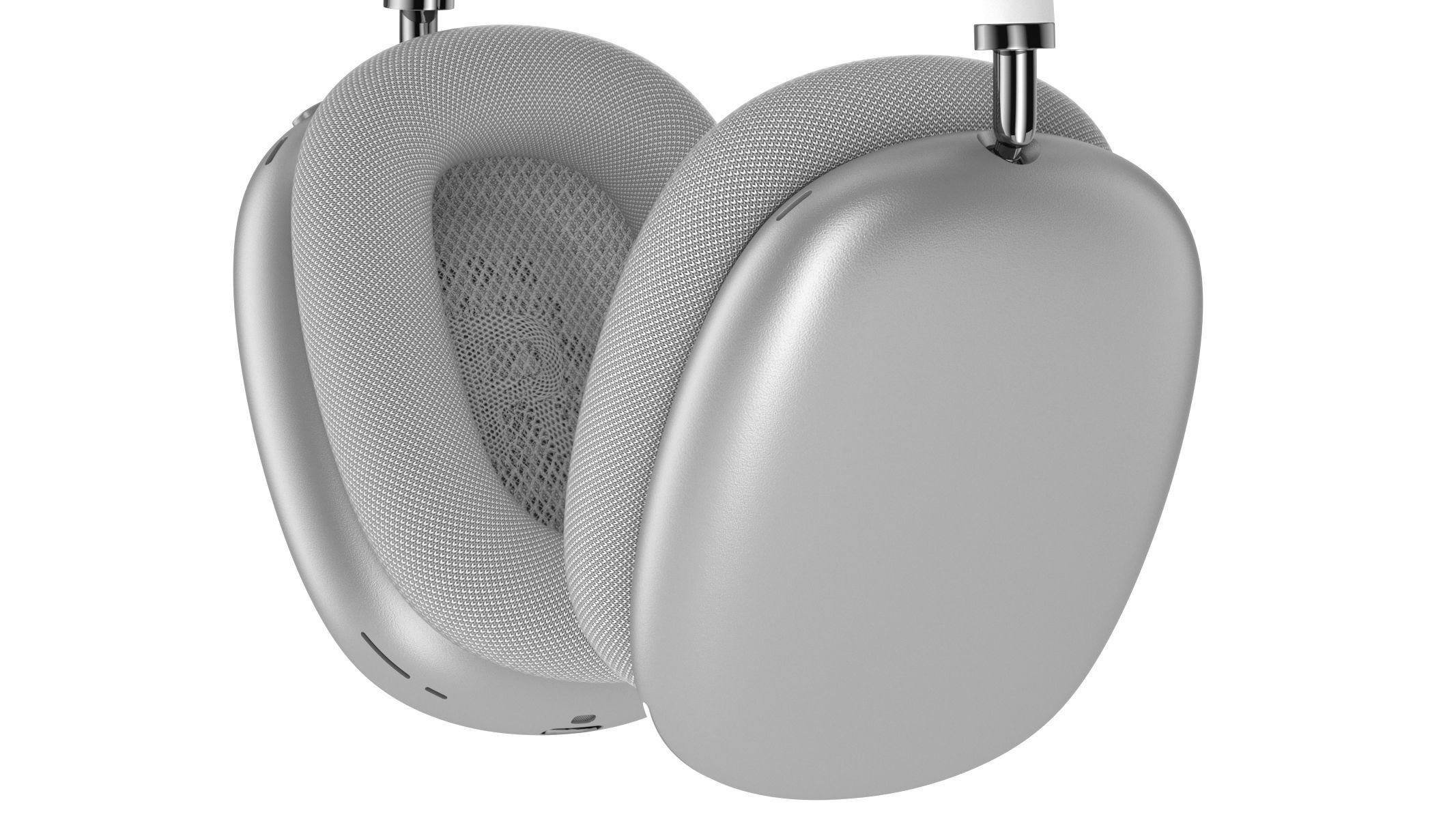  Apple AirPods Max Silver 3D model_6