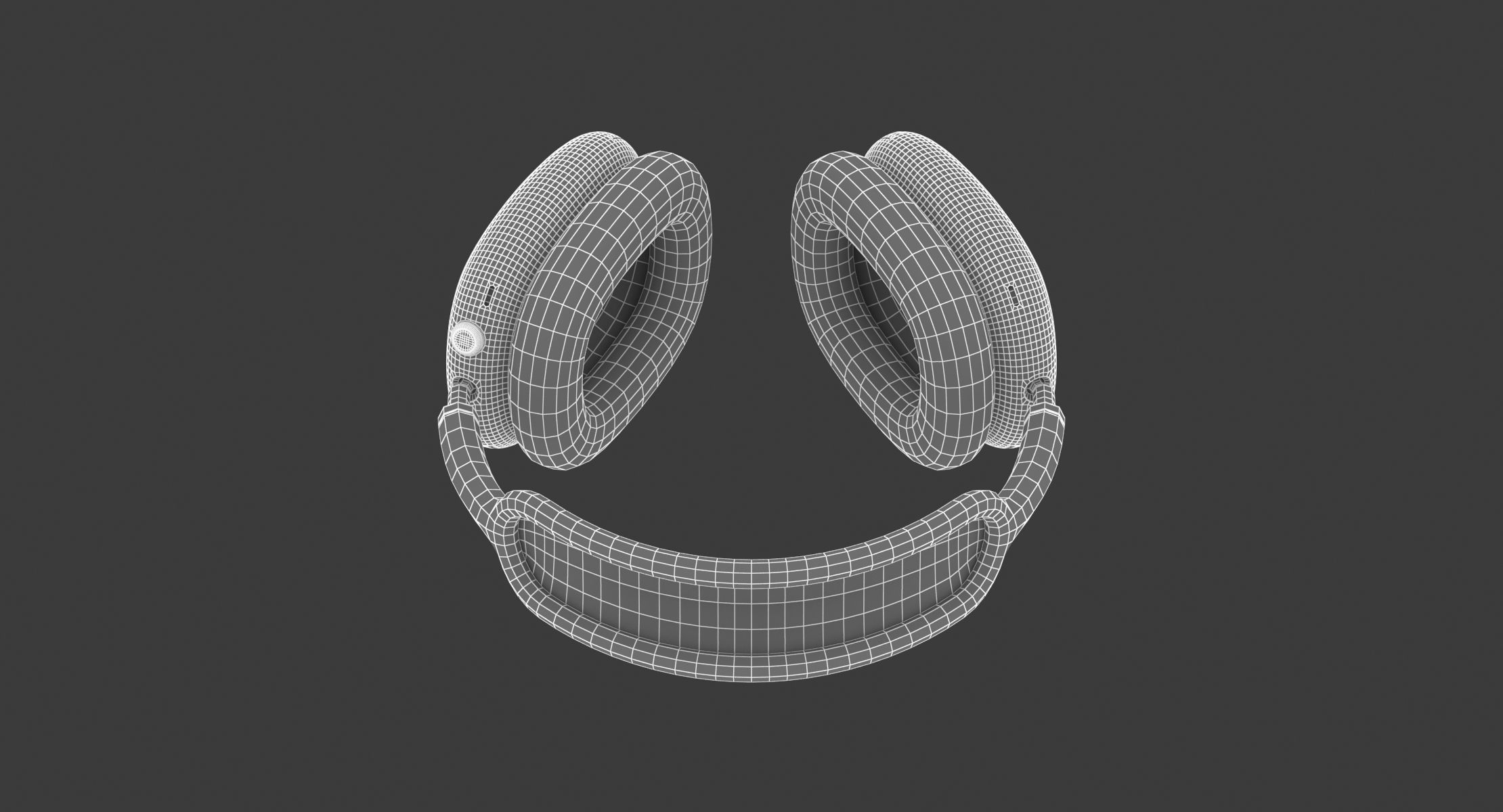  Apple AirPods Max Silver 3D model_14