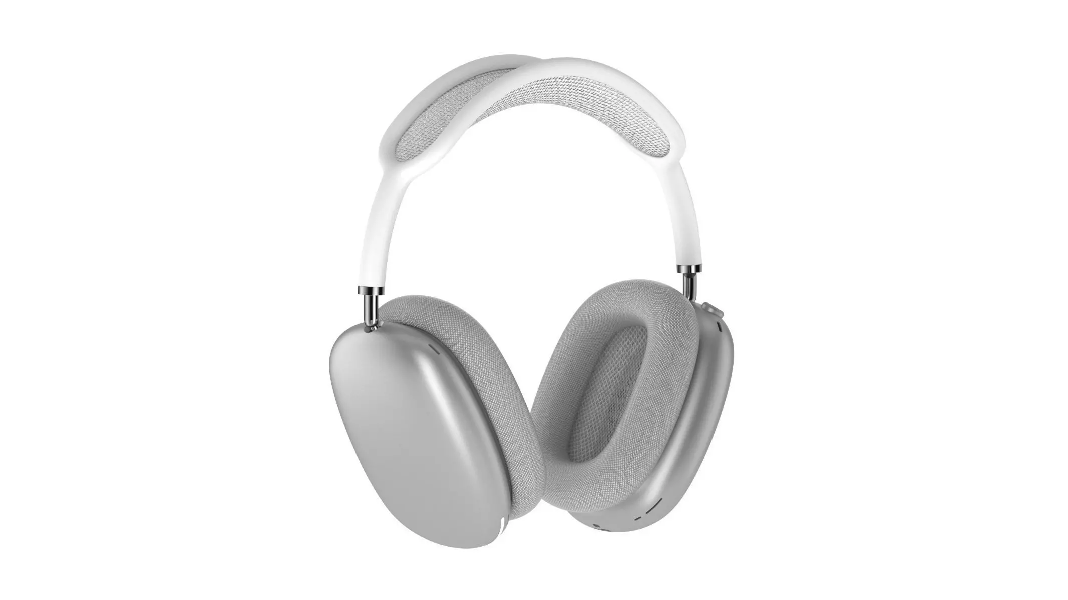  Apple AirPods Max Silver 3D model_0