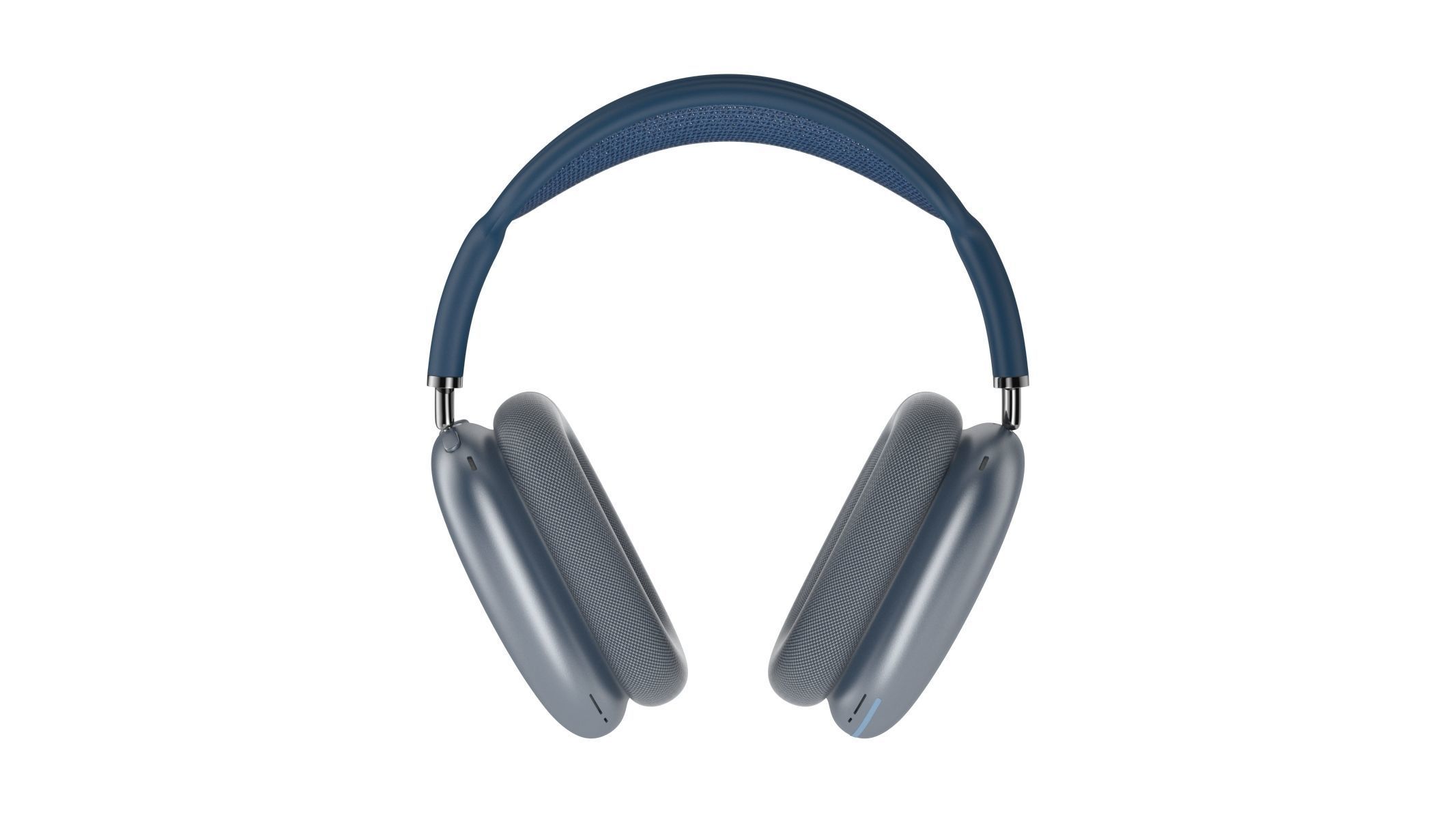 Apple AirPods Max Sky Blue 3D model_1