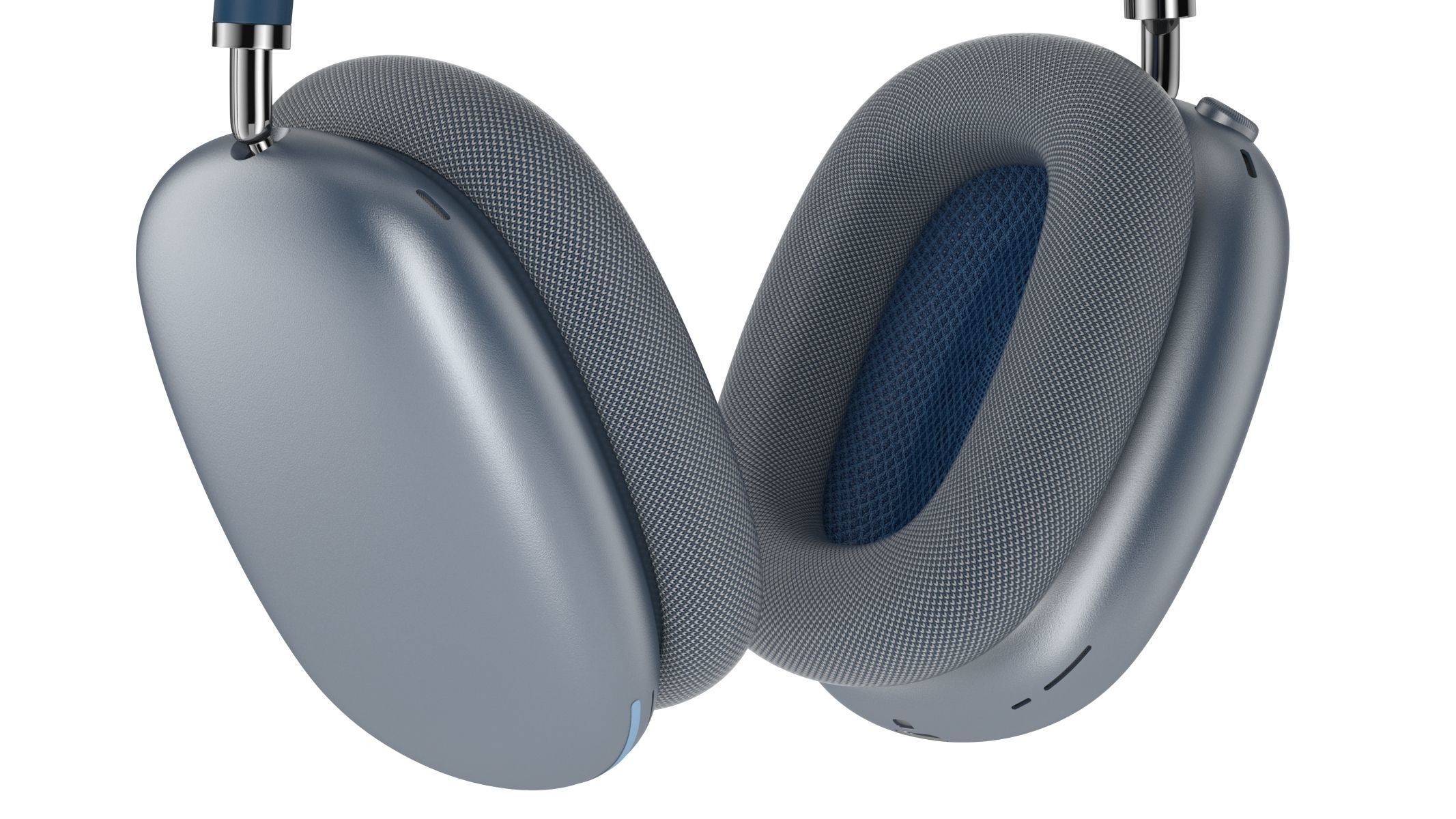 Apple AirPods Max Sky Blue 3D model_5