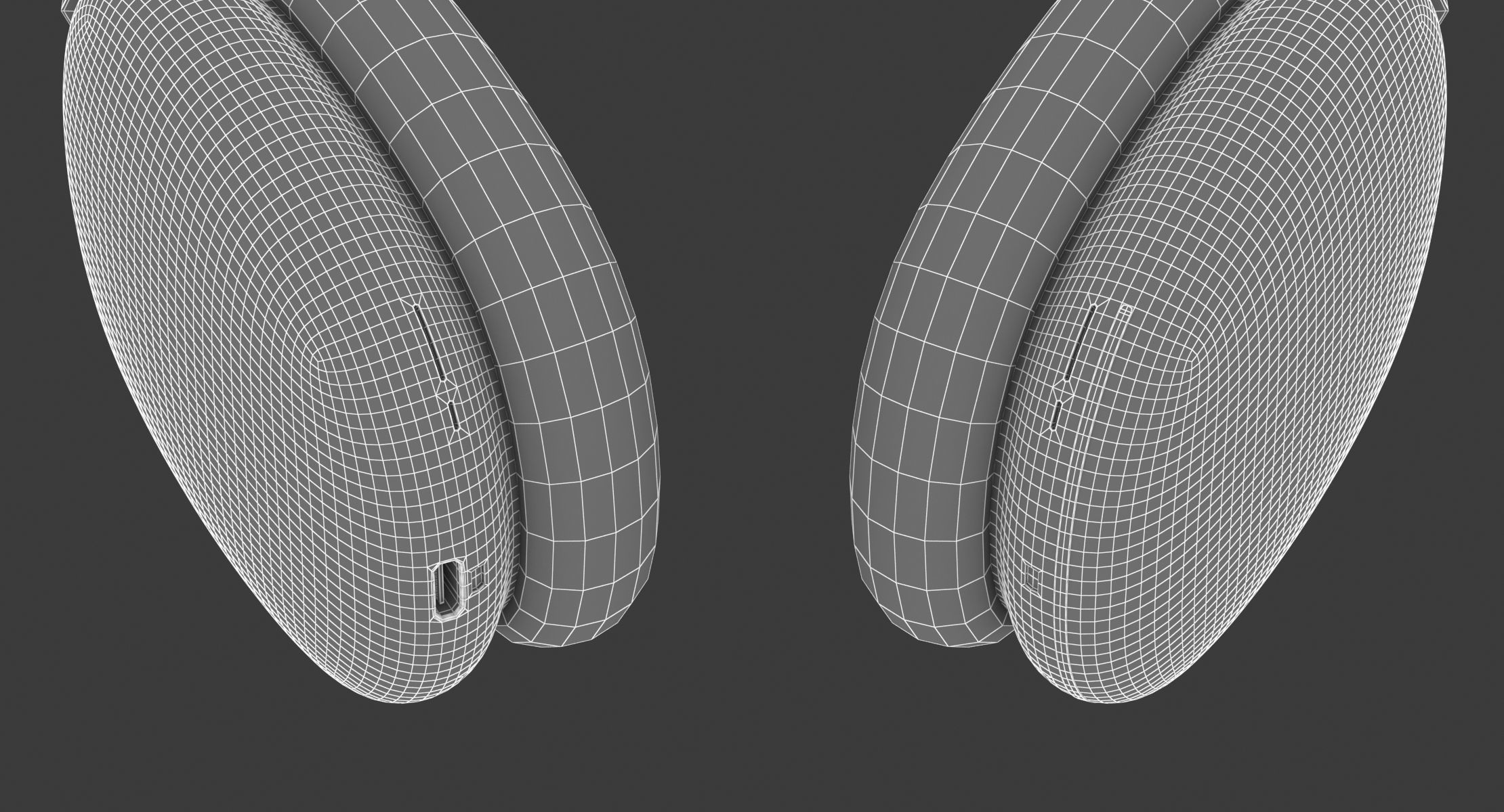 Apple AirPods Max Space Gray 3D model_18
