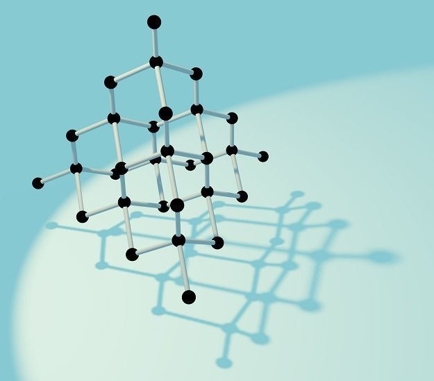 Organic Chemistry Molecule - Diamond 3D print model_1