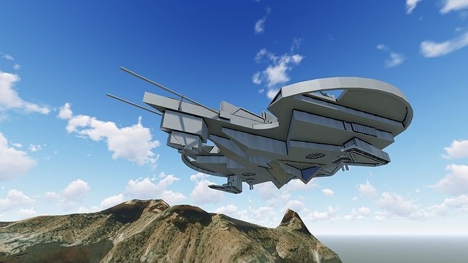 Eclipse-XF-1 Spacecraft Free 3D model
