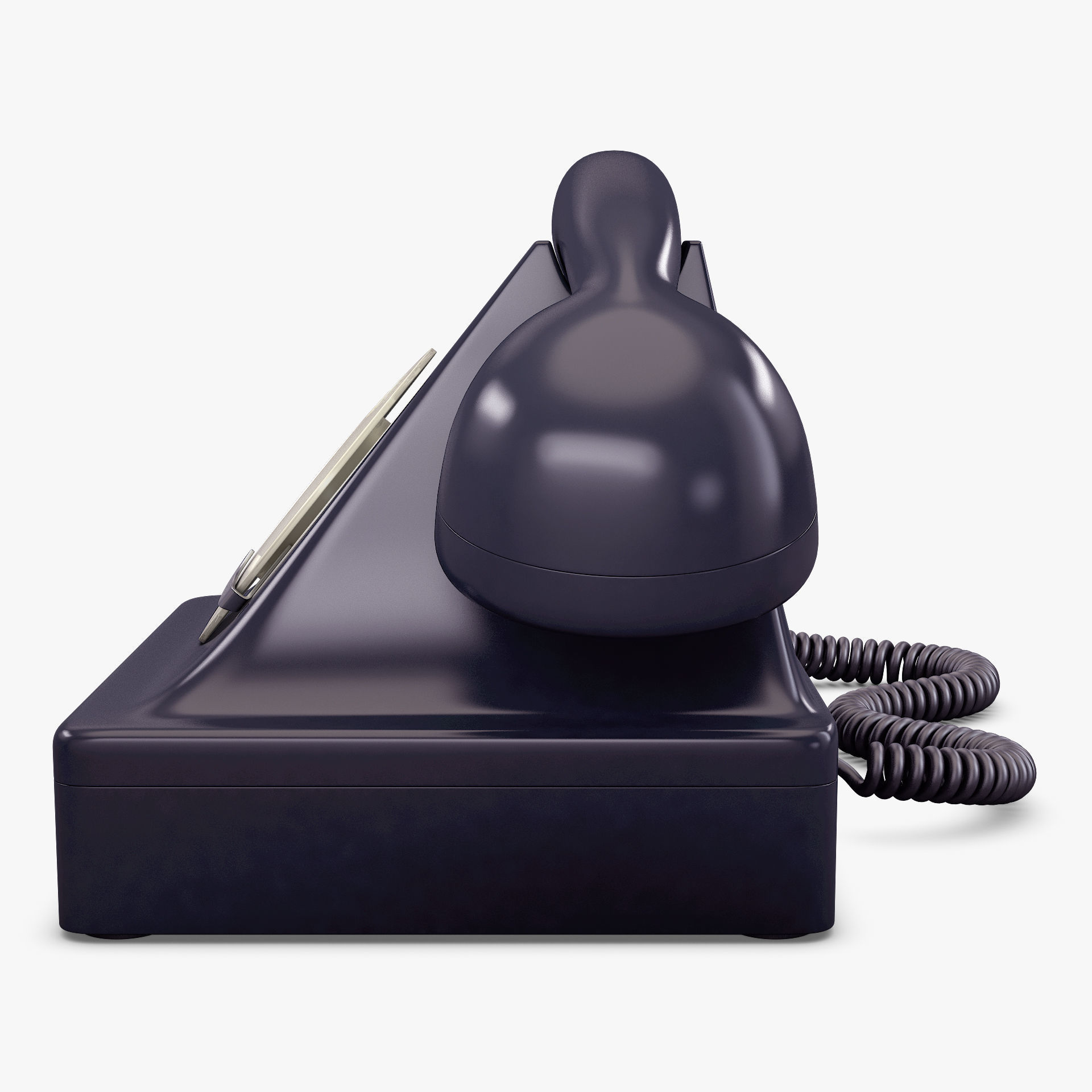 Retro Telephone v 1 3D model_10