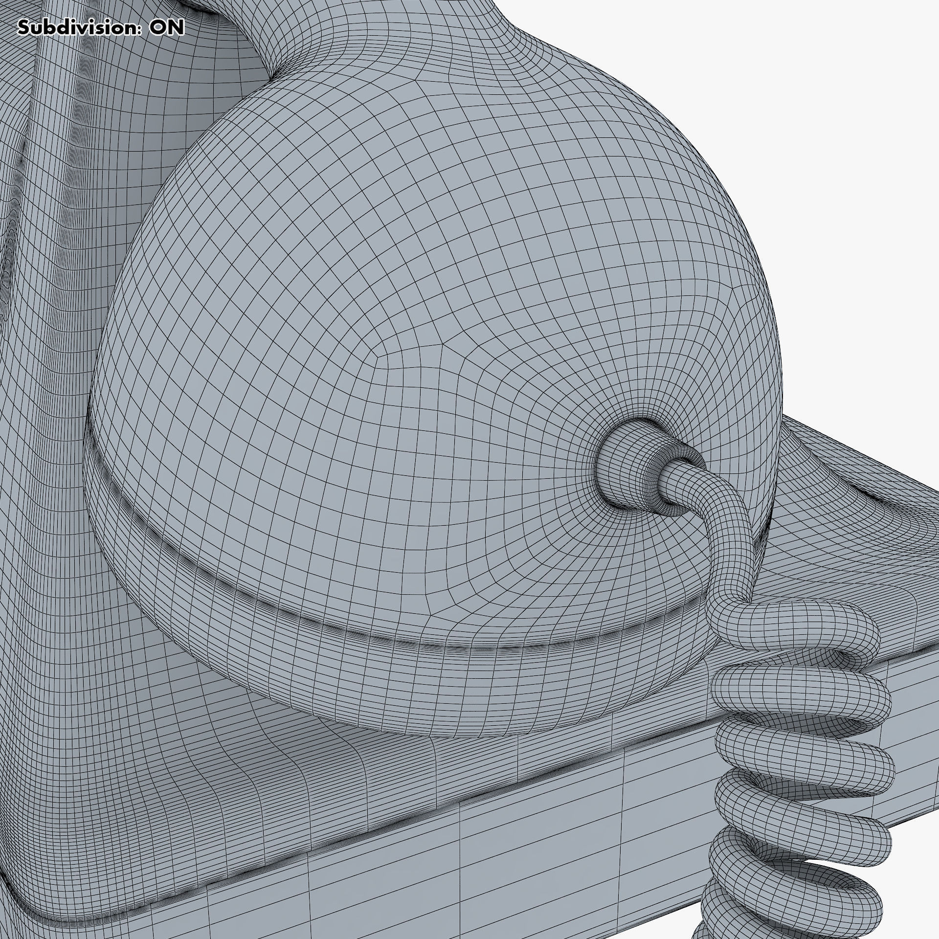 Retro Telephone v 1 3D model_40