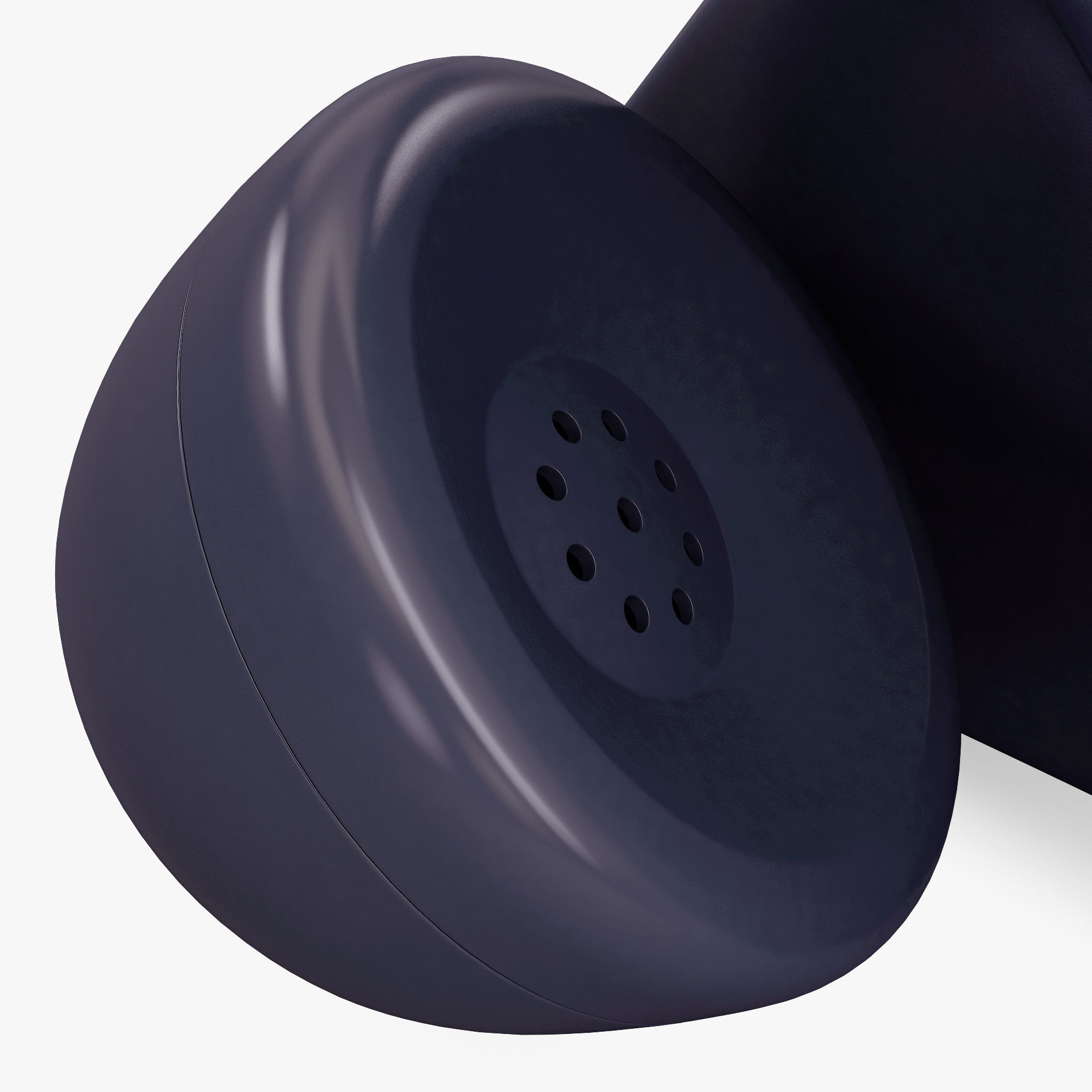 Retro Telephone v 1 3D model_14