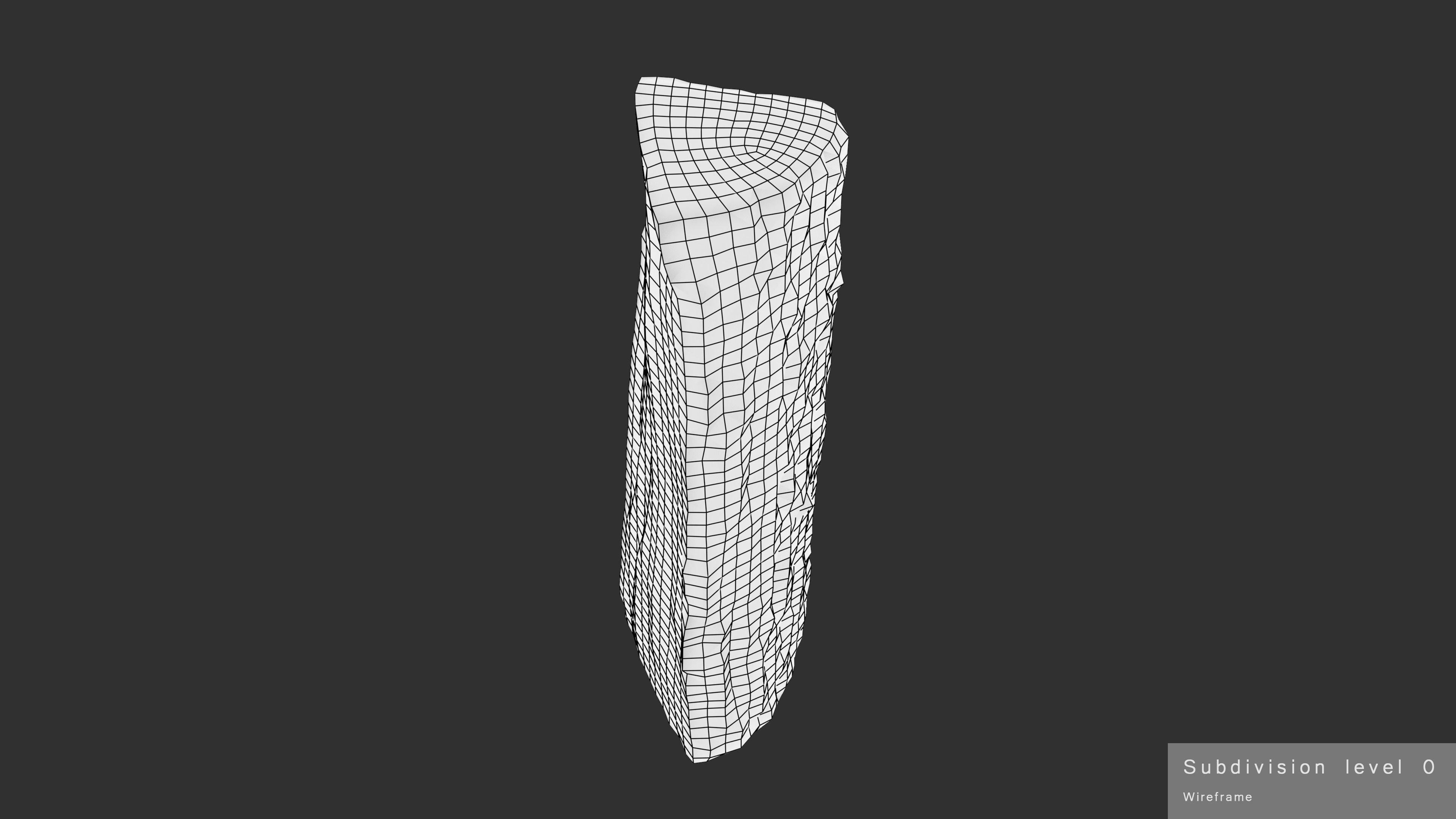 Log Maple Low-poly 3D model_25