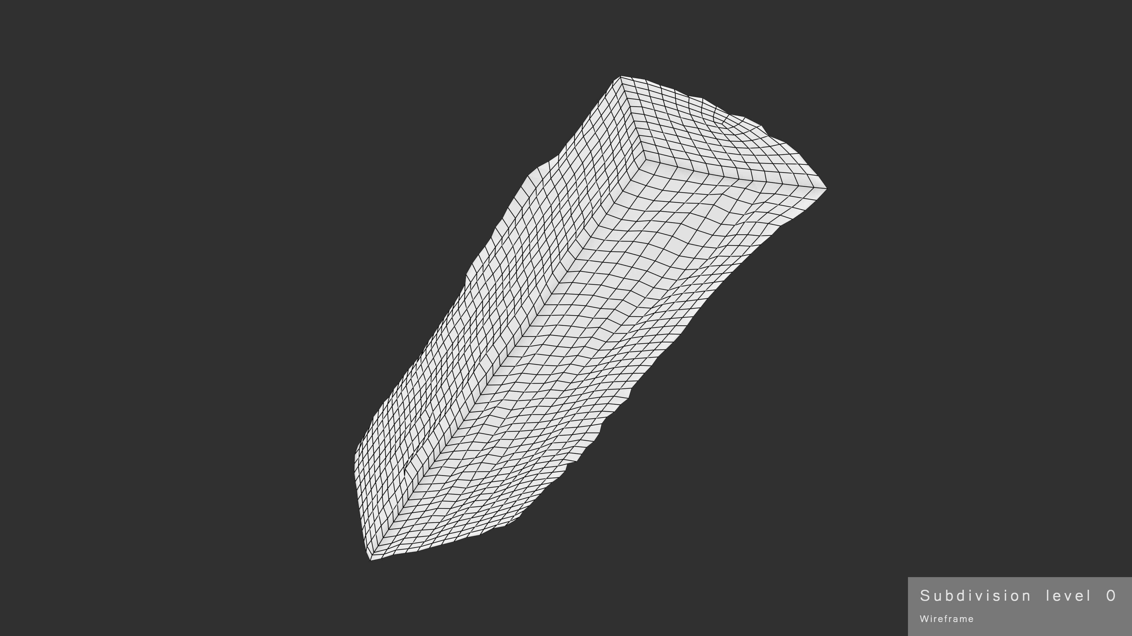 Log Maple Low-poly 3D model_26