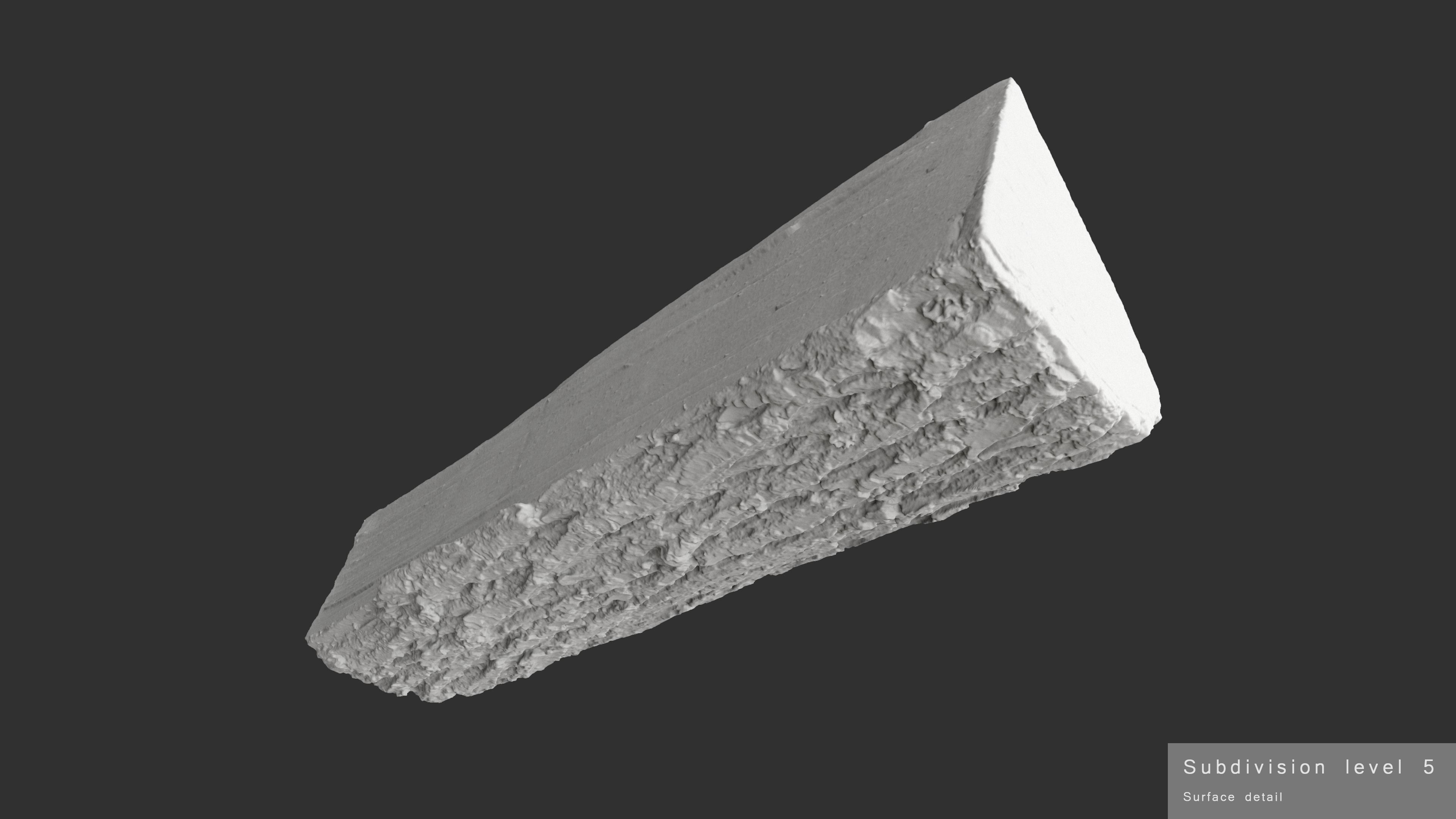 Log Maple Low-poly 3D model_18