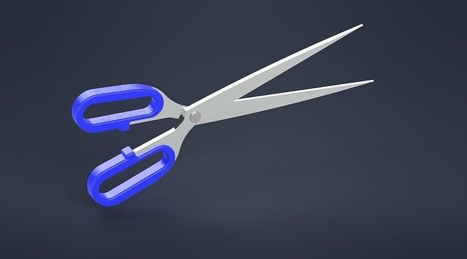 scissors pair of free 3D model | CGTrader