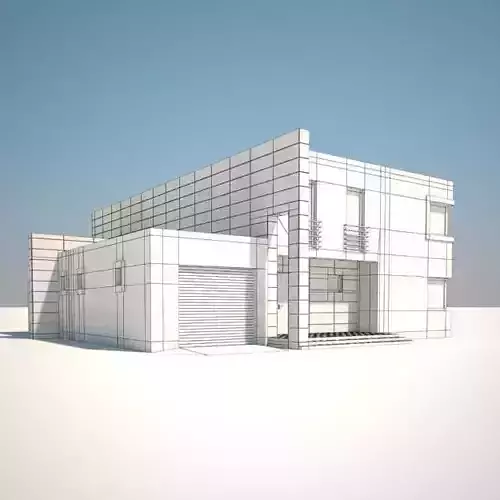 House modern Free 3D model
