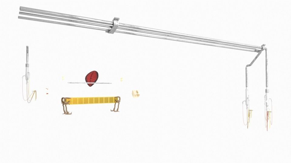 Jabbas Throne Room - Set 2a - Throne Area Attributes 1-6 scale 3D print model_6