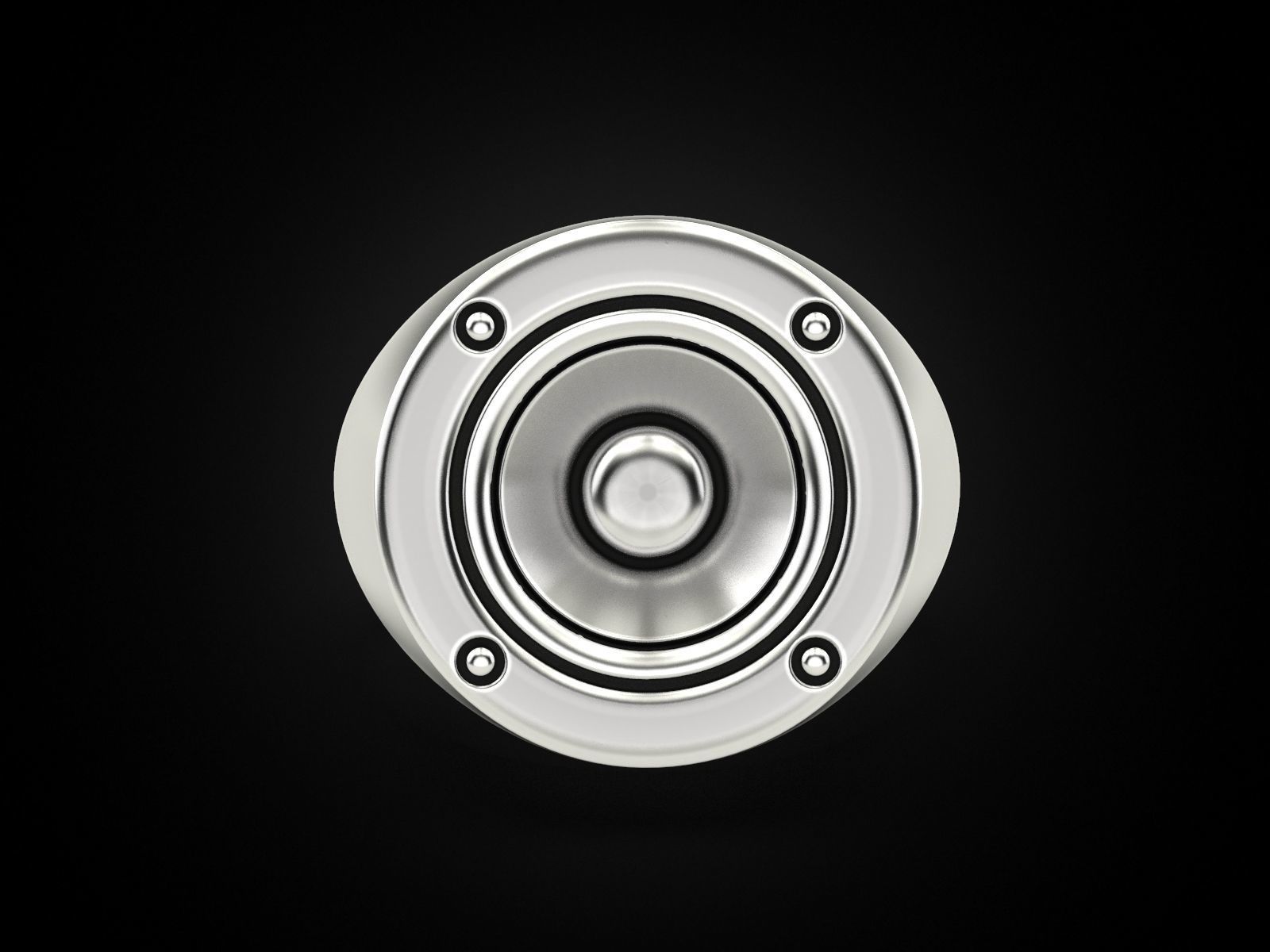 Ring speaker 3D print model_2