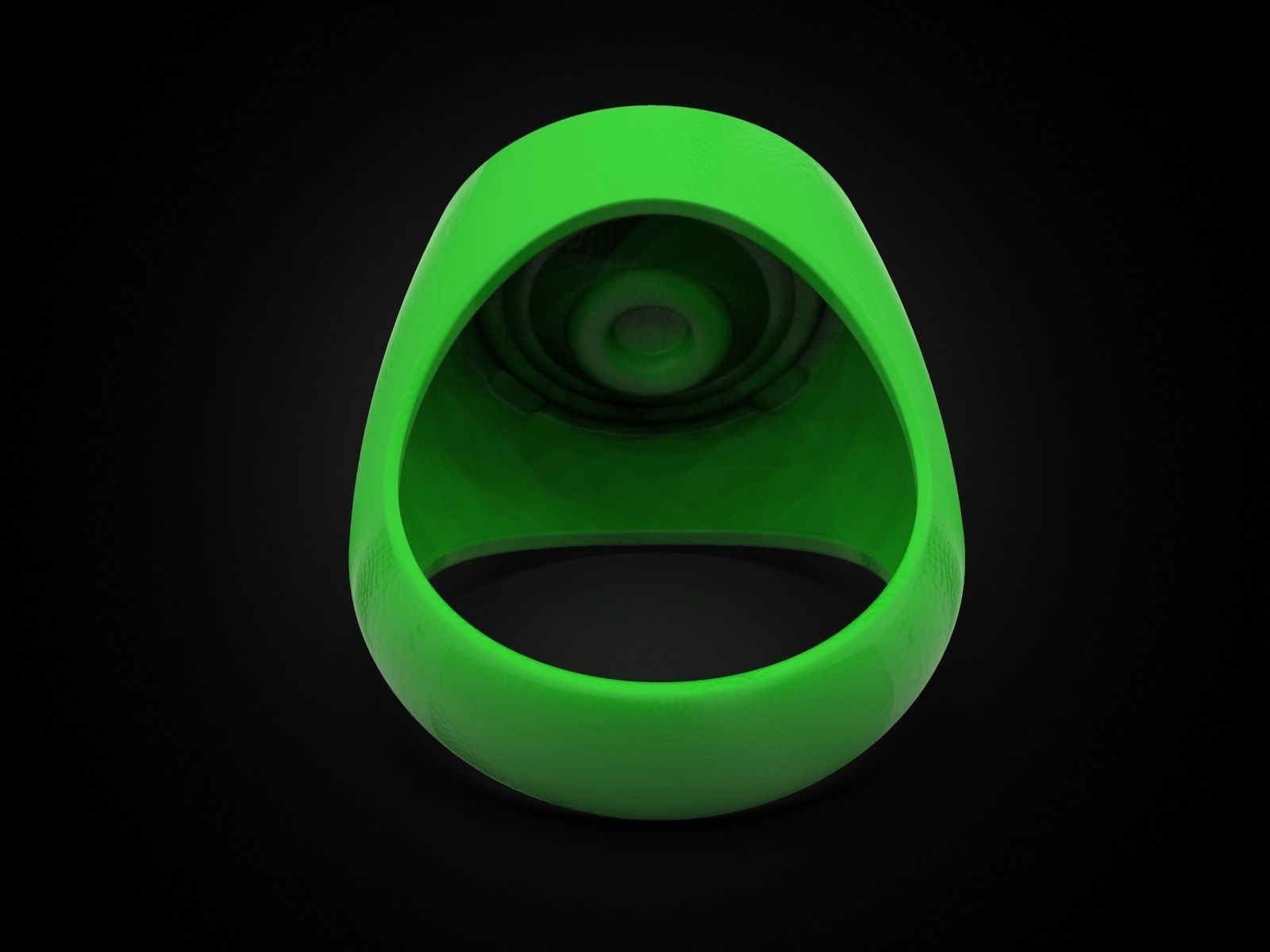 Ring speaker 3D print model_6