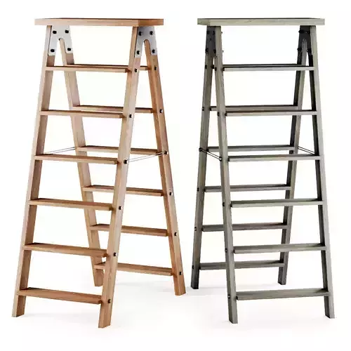Wooden ladder 