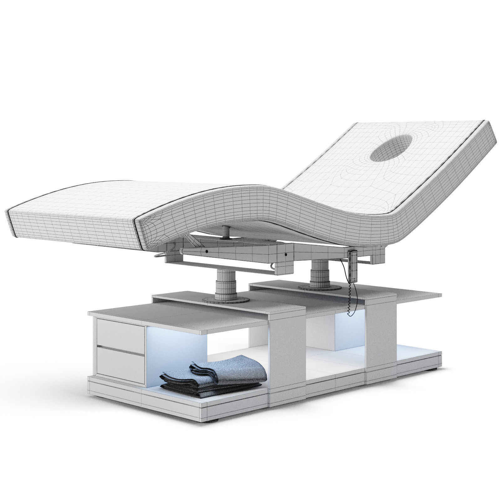 Massage Bed Lumina 3D model_3