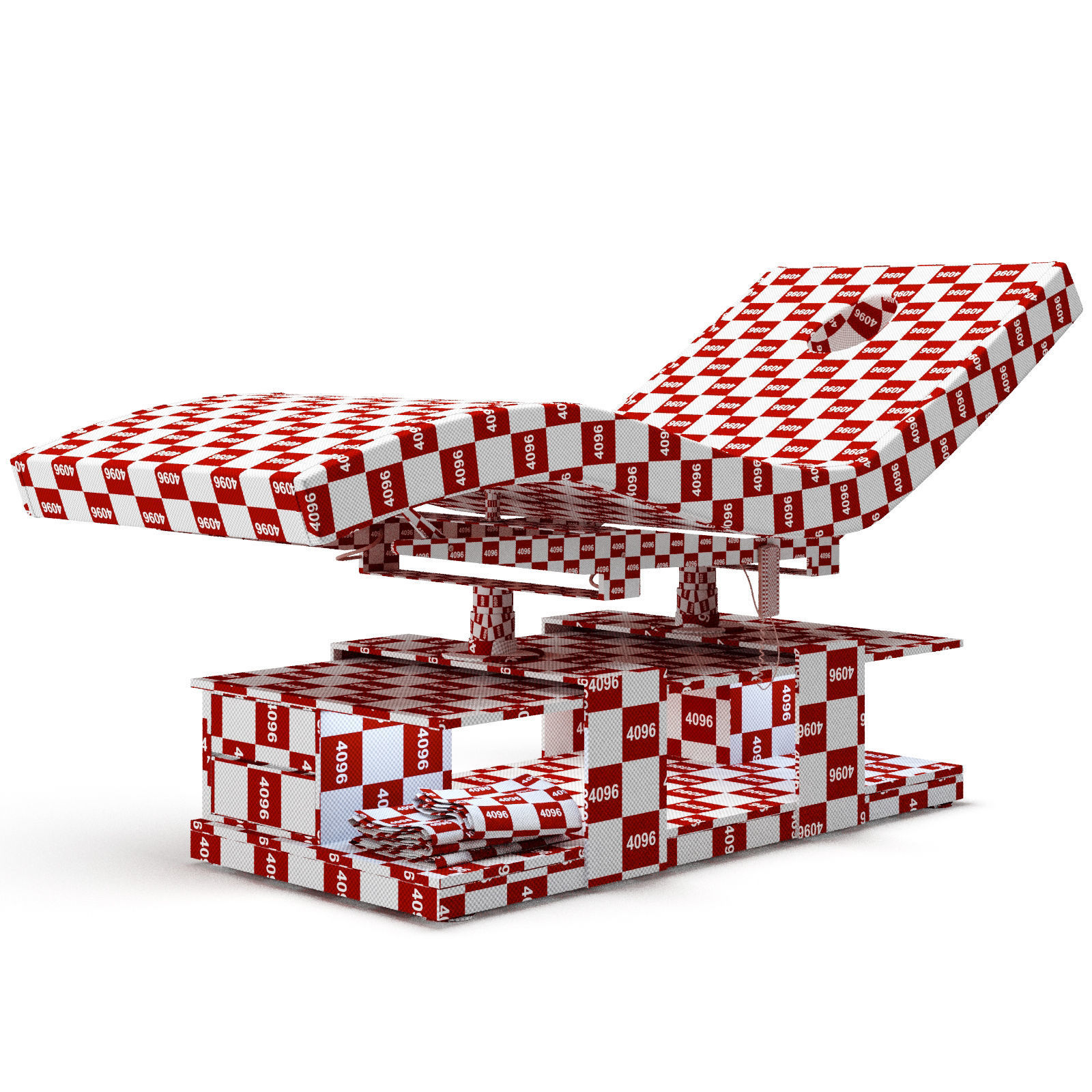 Massage Bed Lumina 3D model_4