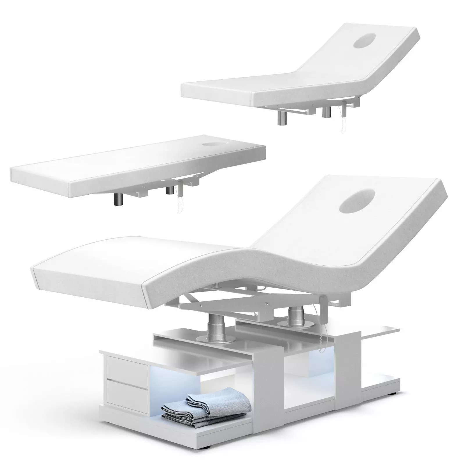 Massage Bed Lumina 3D model_0