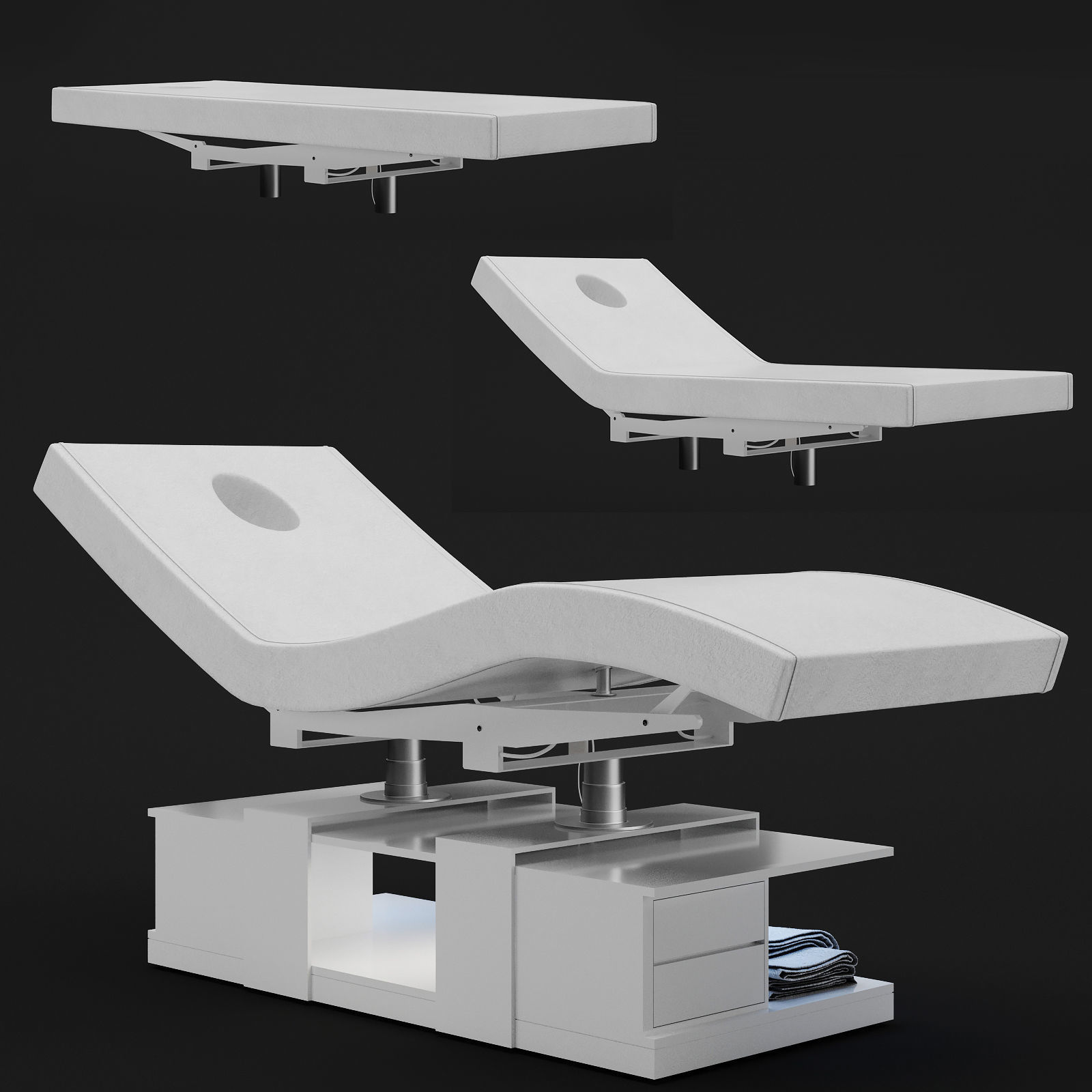 Massage Bed Lumina 3D model_8