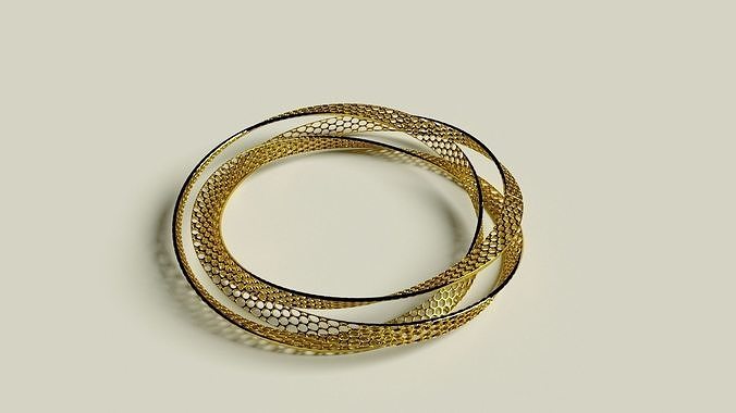 jewellery  gold ring  Low-poly 3D print model