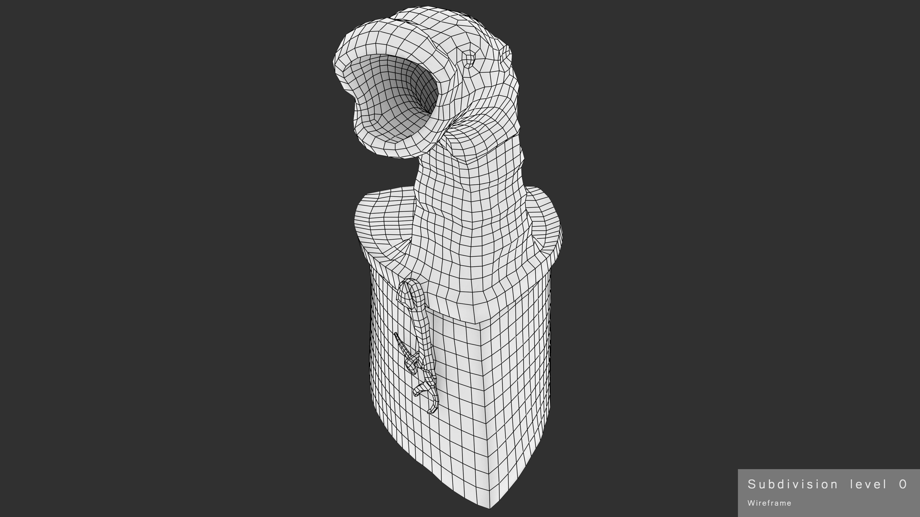 Old Rusty Iron Low-poly 3D model_32