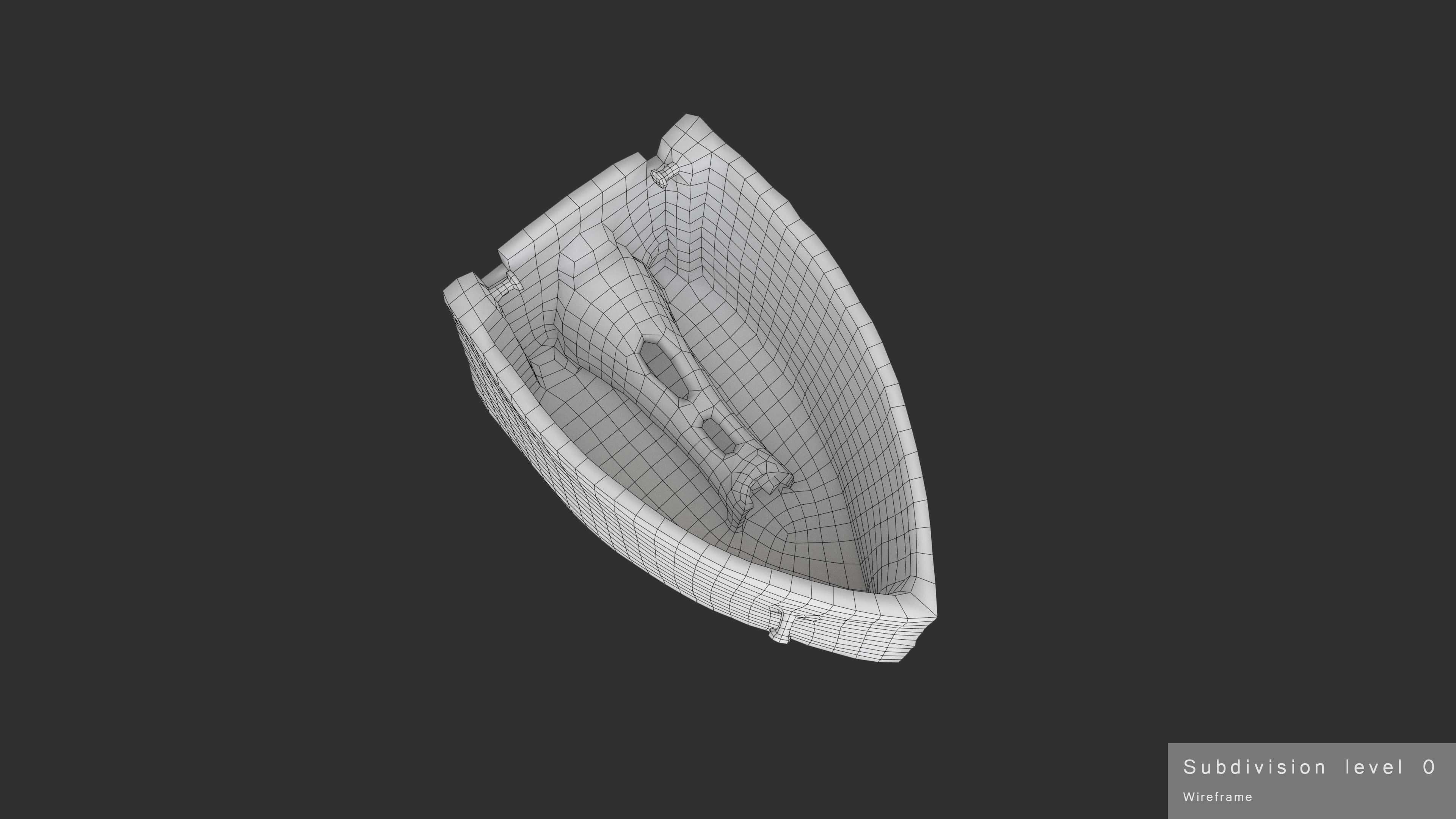 Old Rusty Iron Low-poly 3D model_35