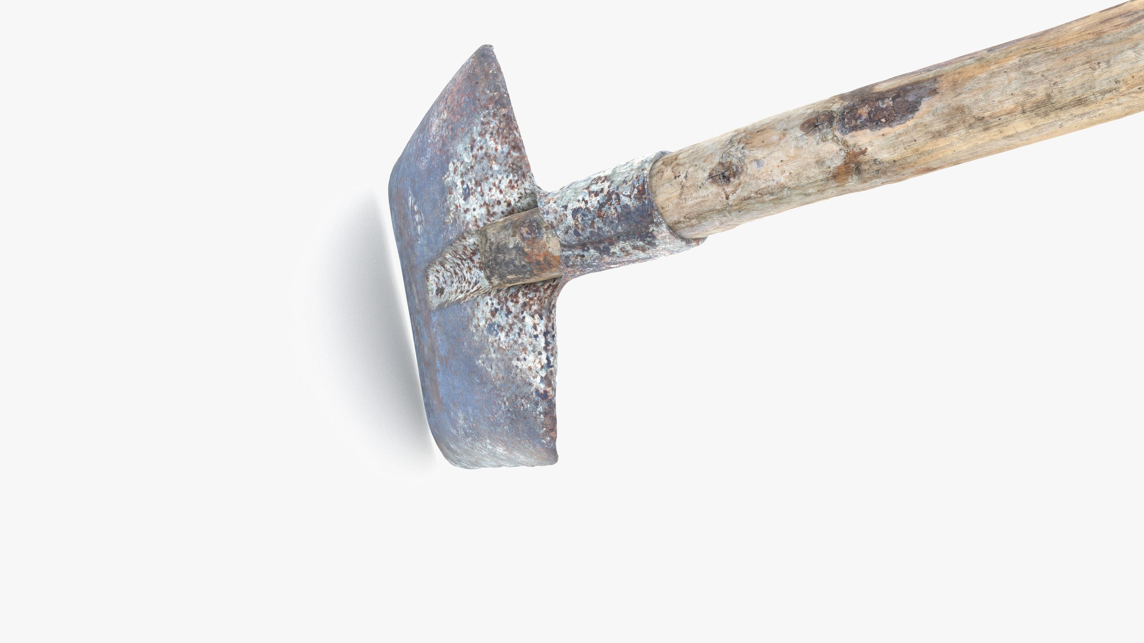 Shovel Low-poly 3D model_18