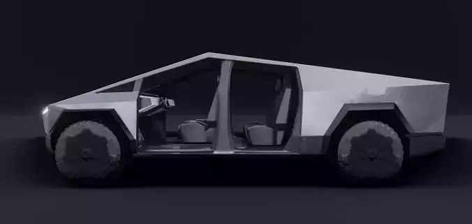 3D TESLA CYBERTRUCK