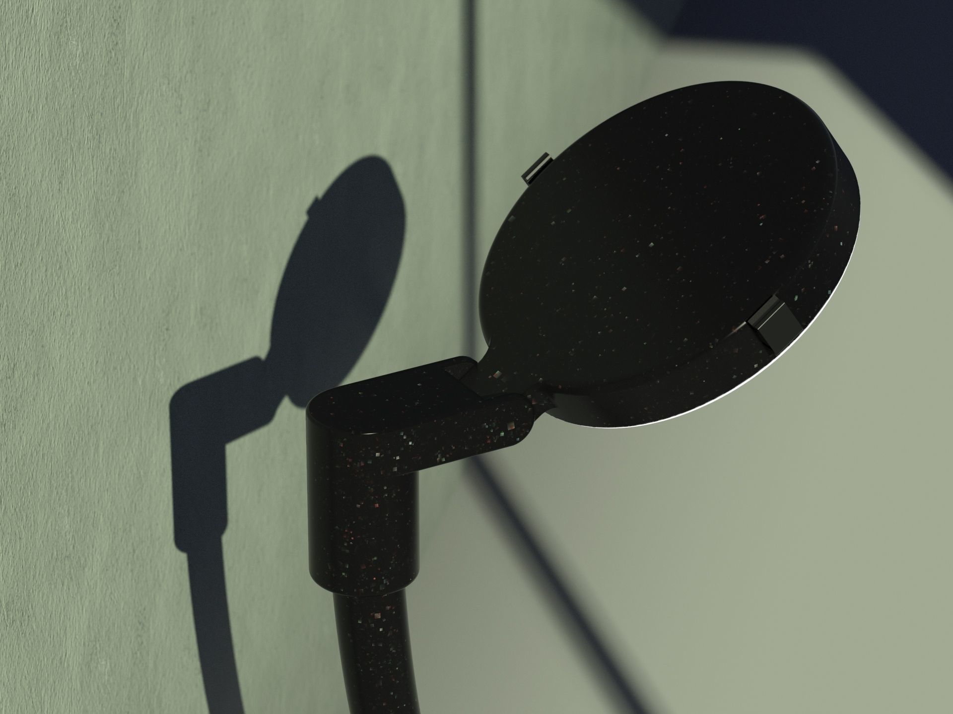 Desk light portable 3D model_9