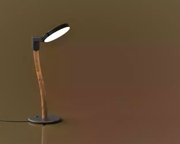 Desk light portable 3D model