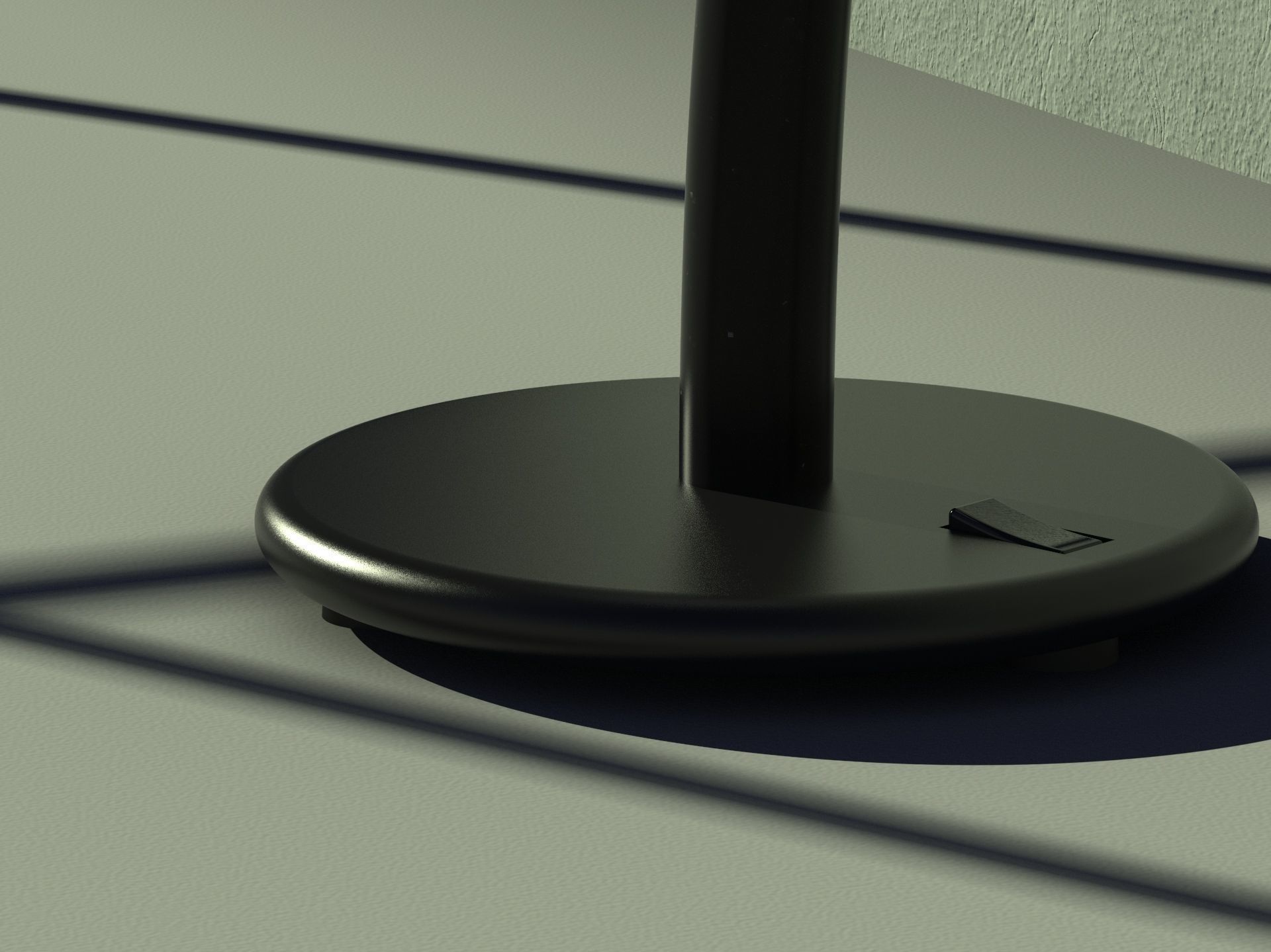 Desk light portable 3D model_7