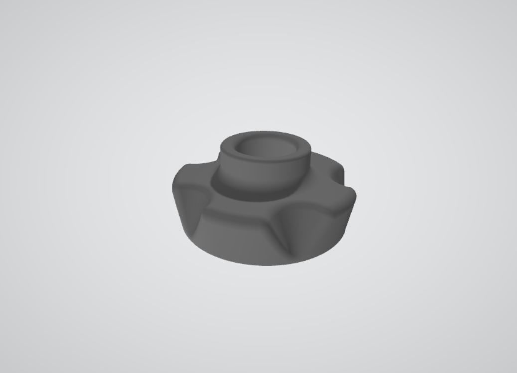 3D printer spring foot shock absorber 3D print model_4