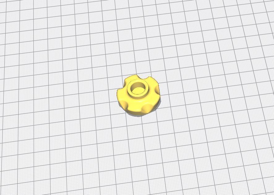 3D printer spring foot shock absorber 3D print model_3