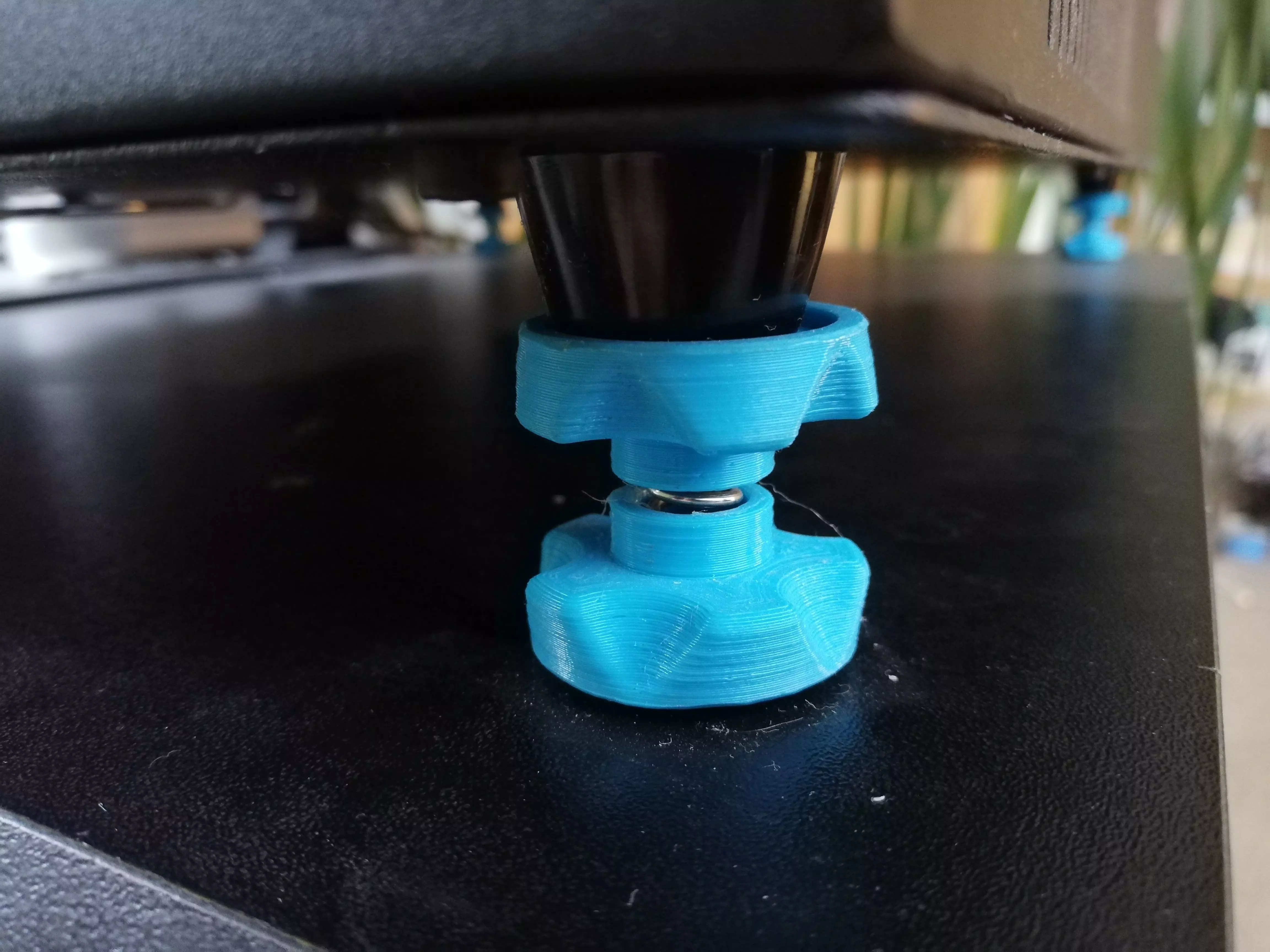 3D printer spring foot shock absorber 3D print model_0