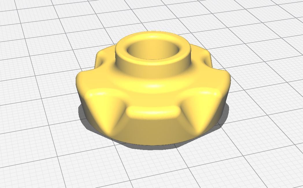 3D printer spring foot shock absorber 3D print model_1