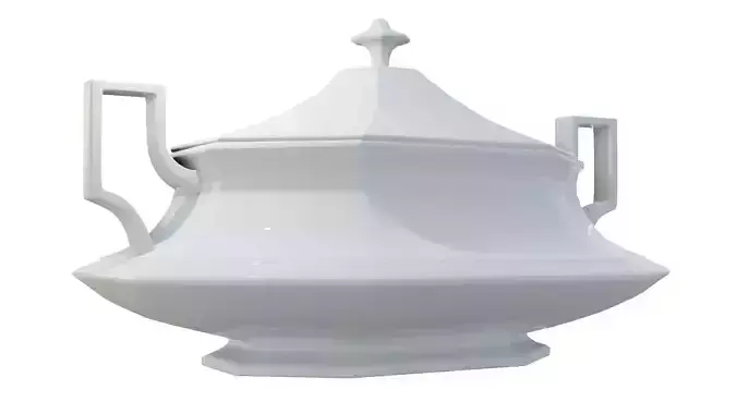 Serving Dish 3D Model