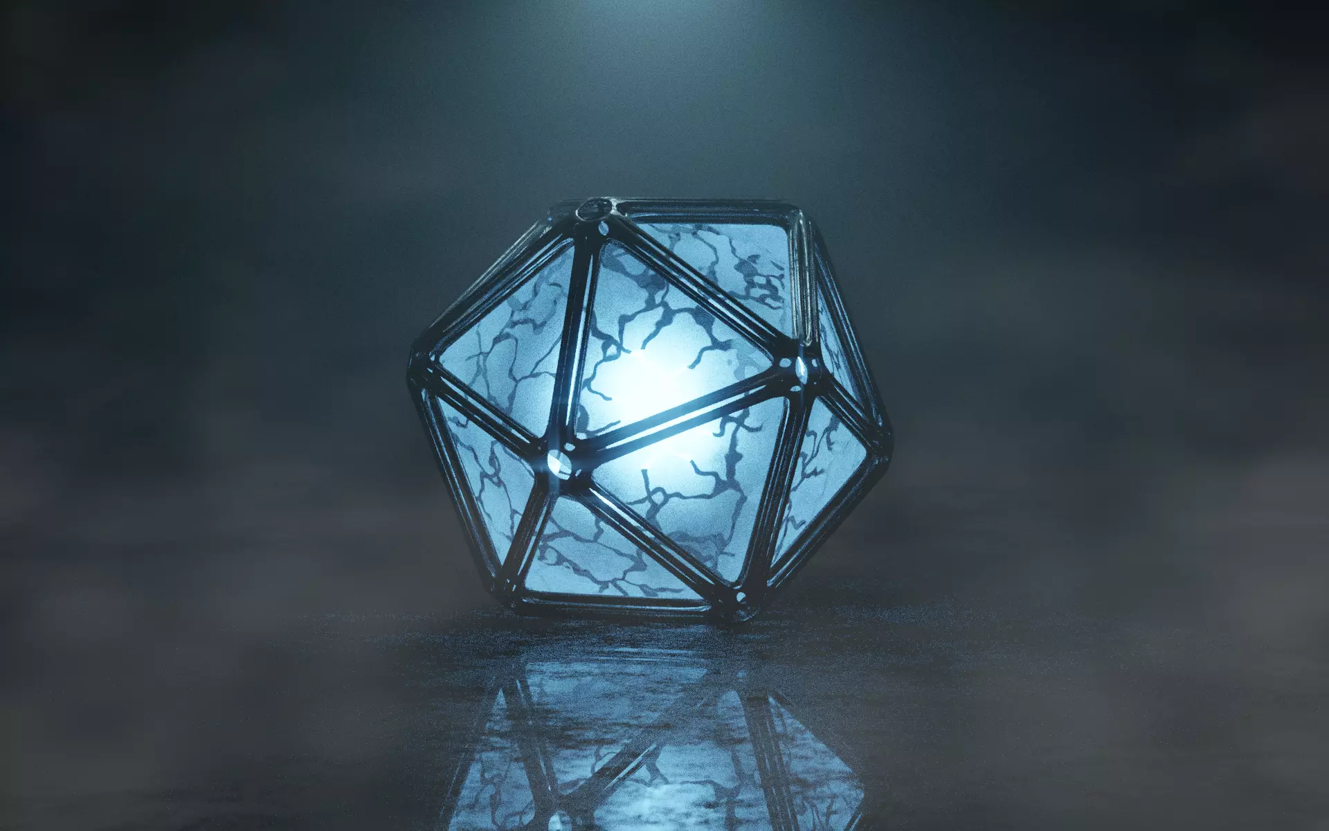 Realistic Sci-Fic Lamp Free 3D model