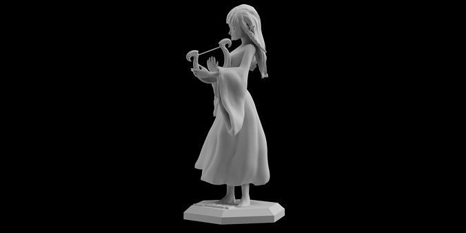 Skyward Sword Goddess Zelda Statue Figure 3D print model