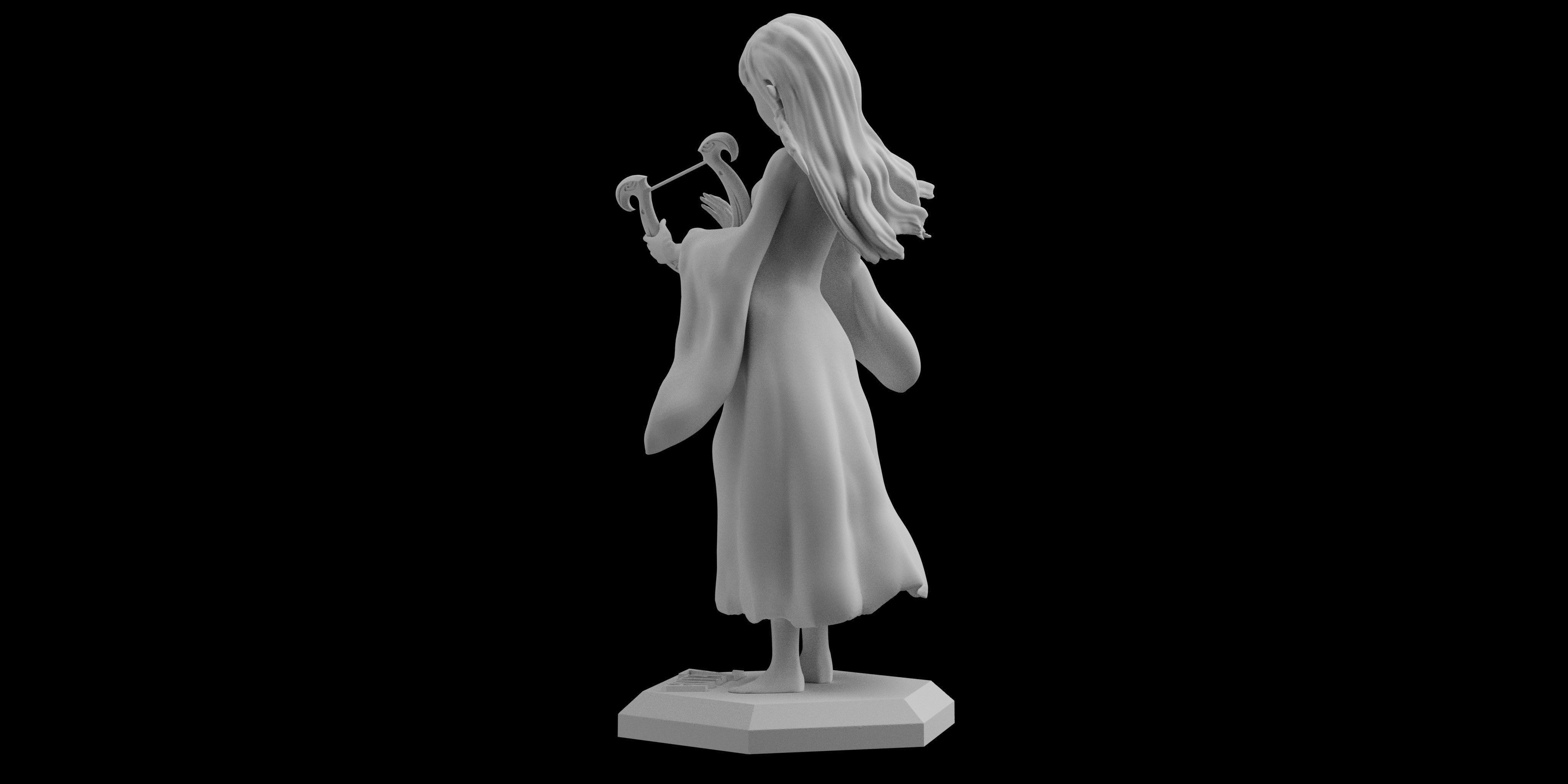 Skyward Sword Goddess Zelda Statue Figure 3D print model_4