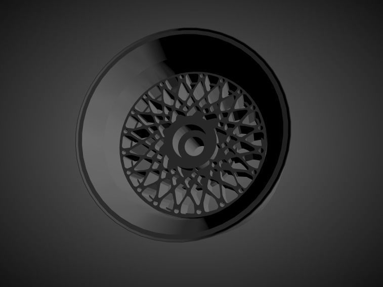 New for 2021 BBS 2pcs wheels collection for Hot Wheels 3D print model_11