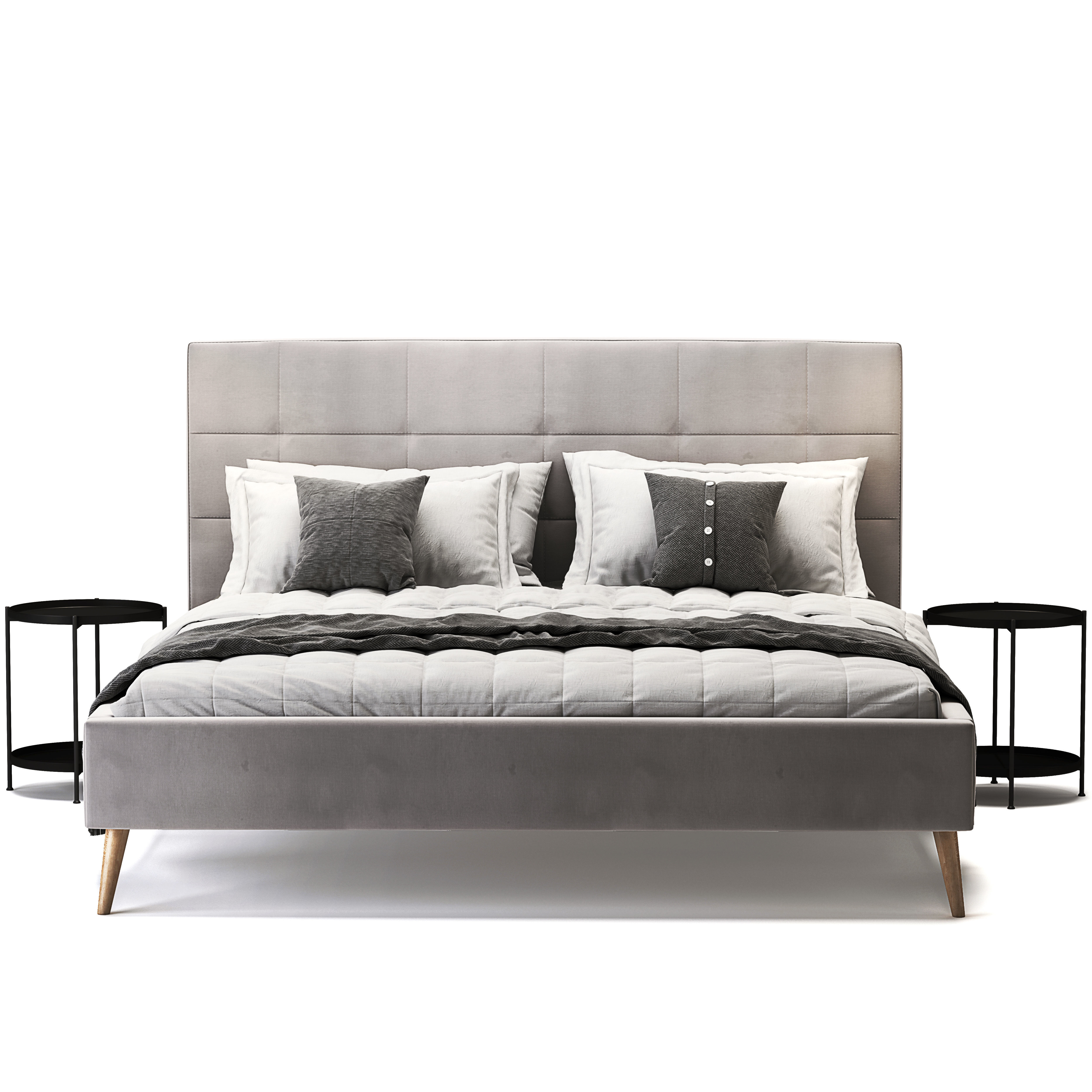 Adairs highbury bed 3D model_1