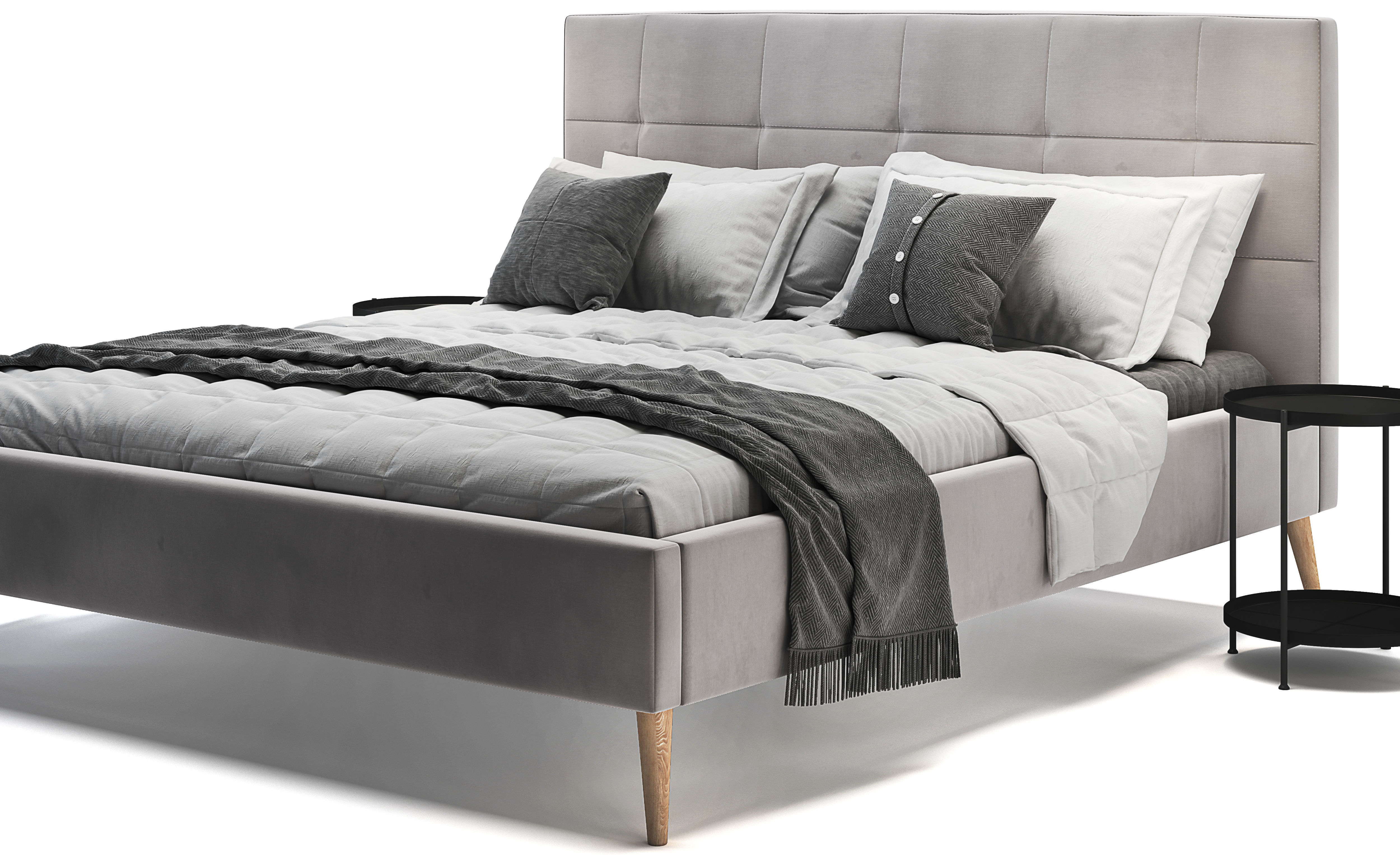 Adairs highbury bed 3D model_6