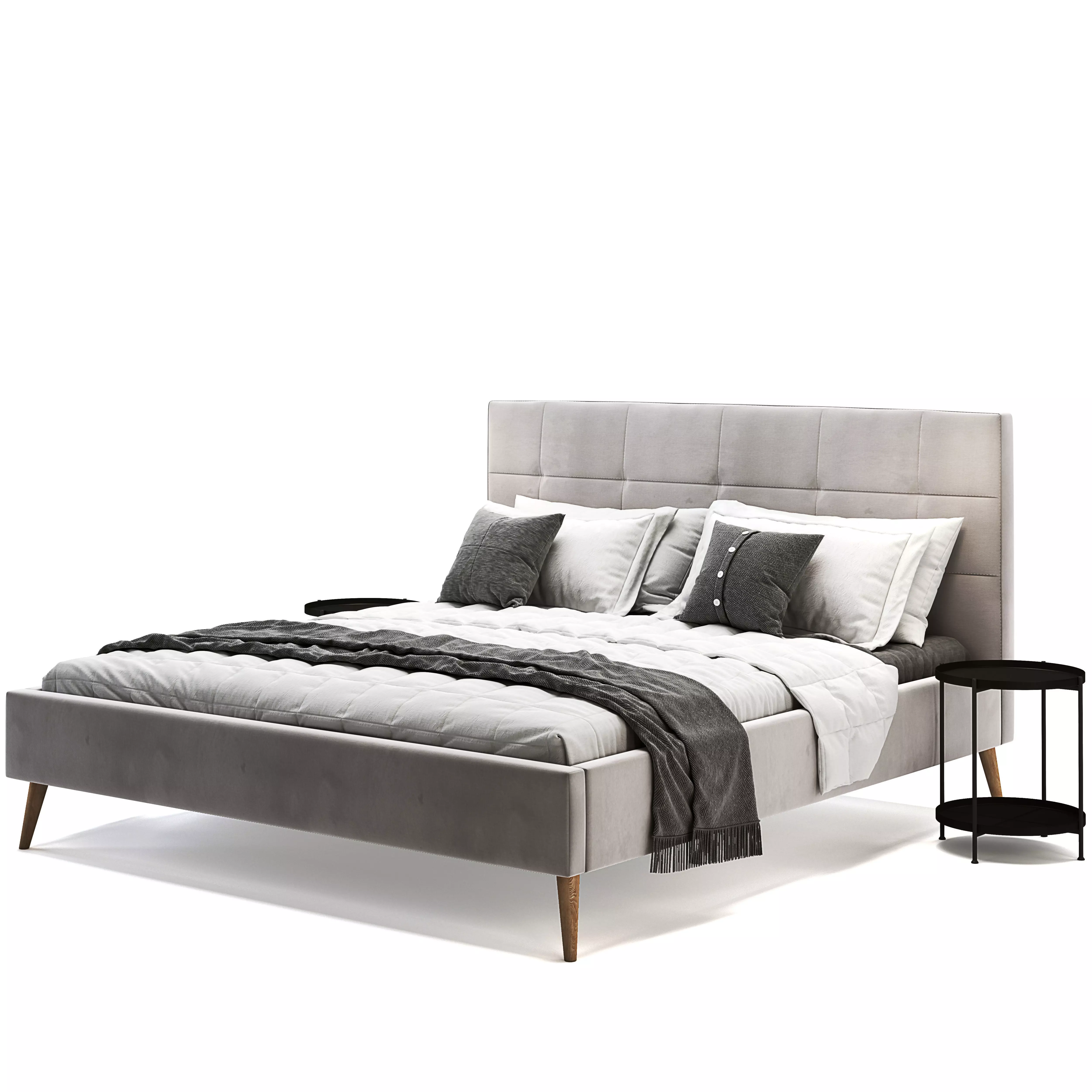 Adairs highbury bed 3D model_0