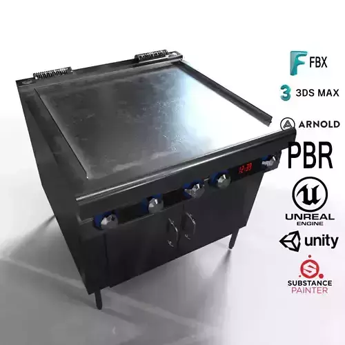 Electric Grill PBR Stainless Steel