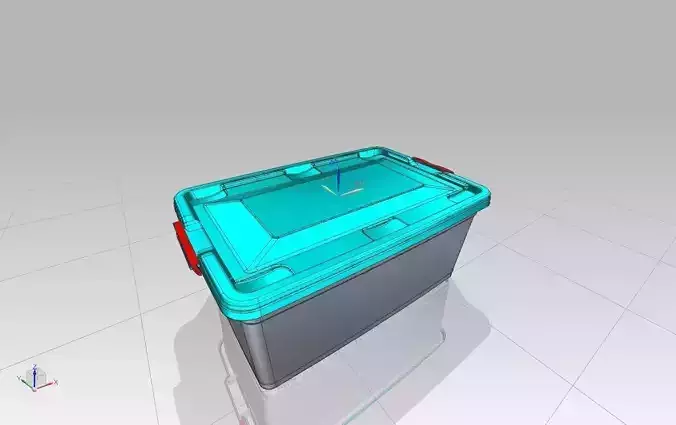 Plastic 40lt storage container