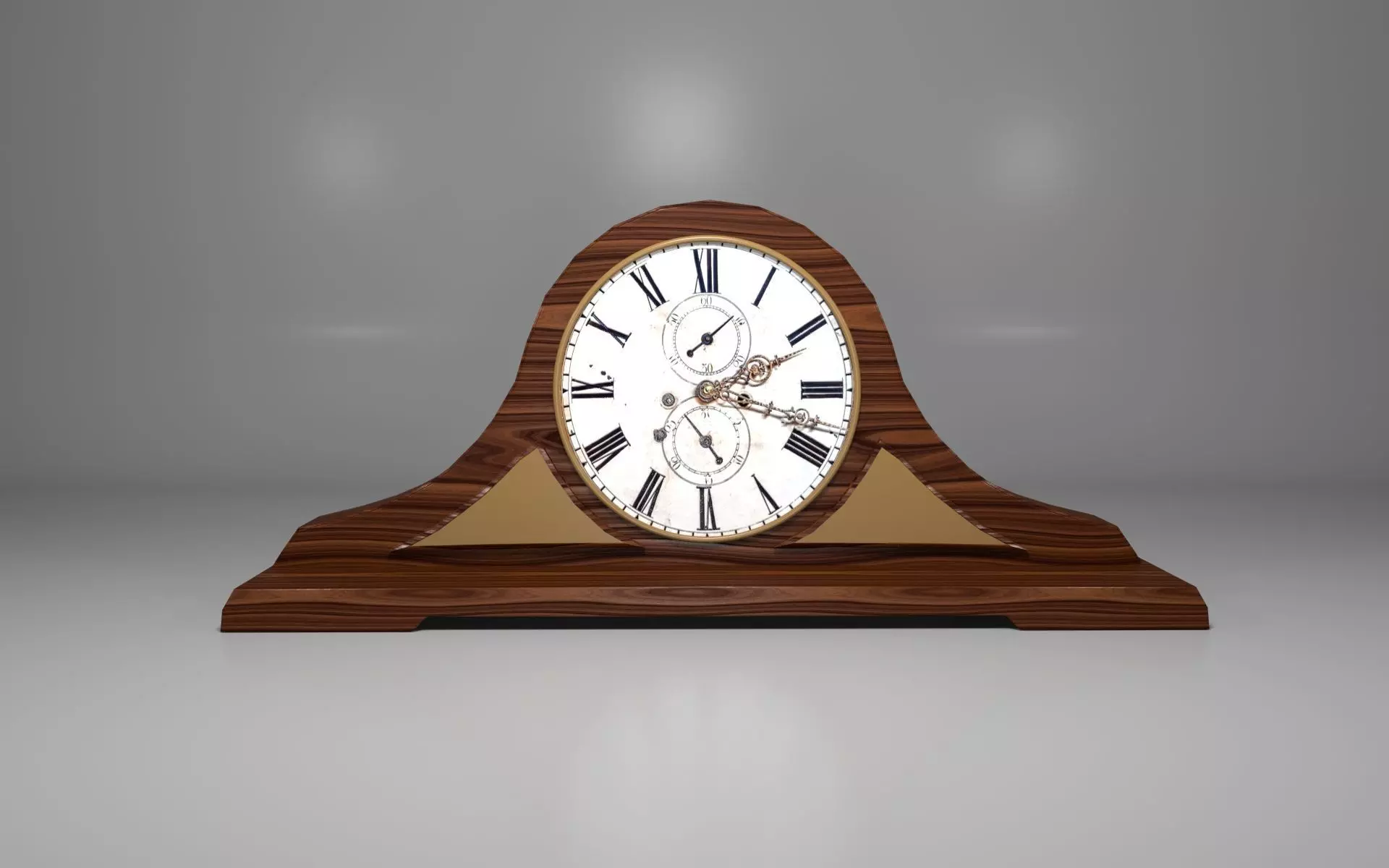 House clock Free low-poly 3D model