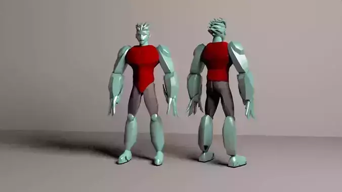 Iceman man 3D model