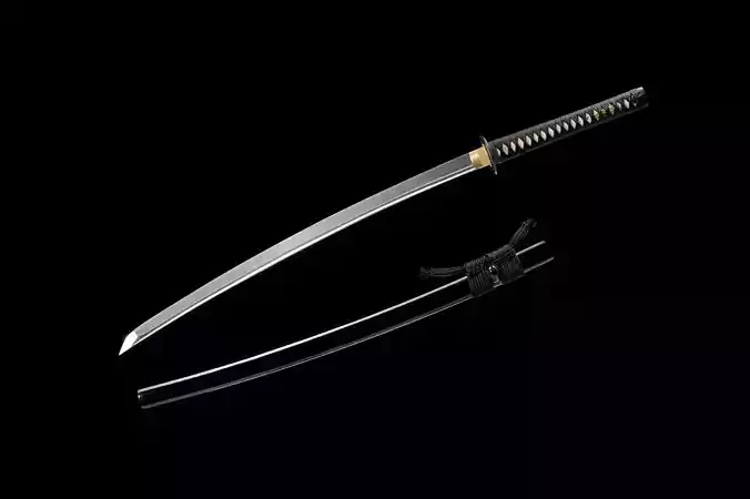 sword 3d model samurai Free 3D model