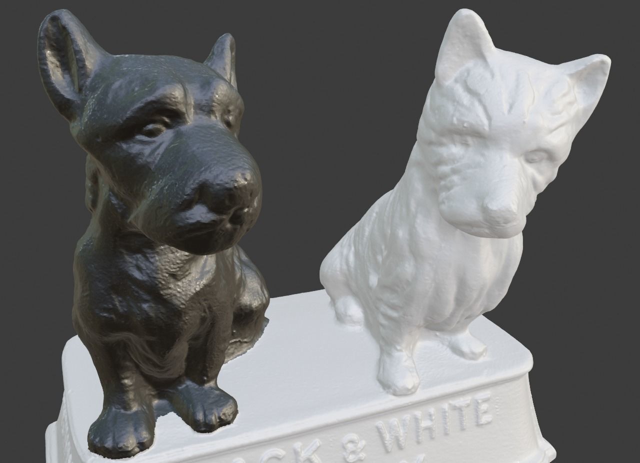 Black and White Scotch Whisky stand 3D print model_8